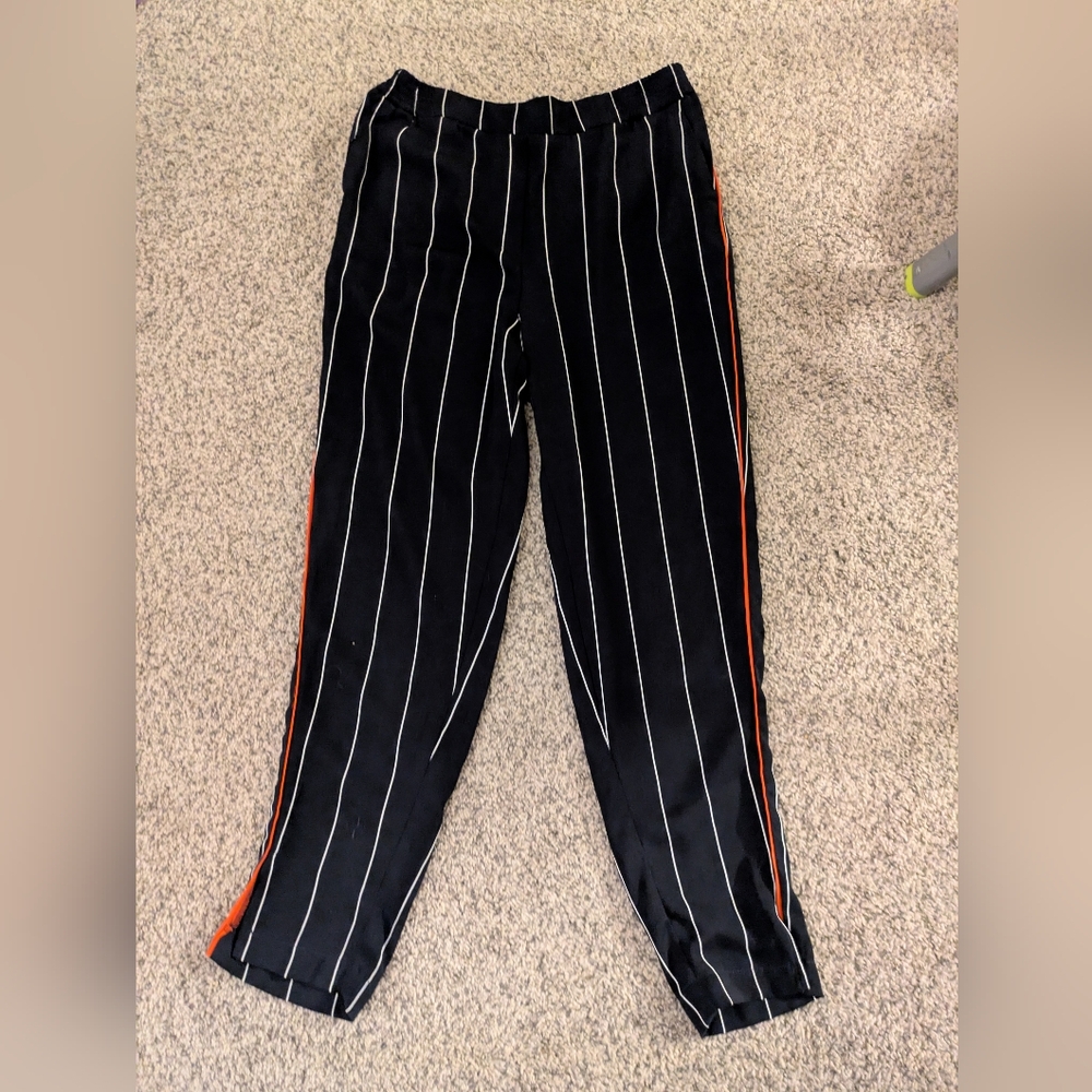Ett:wa By Anthropologie Pinstripe Pant
